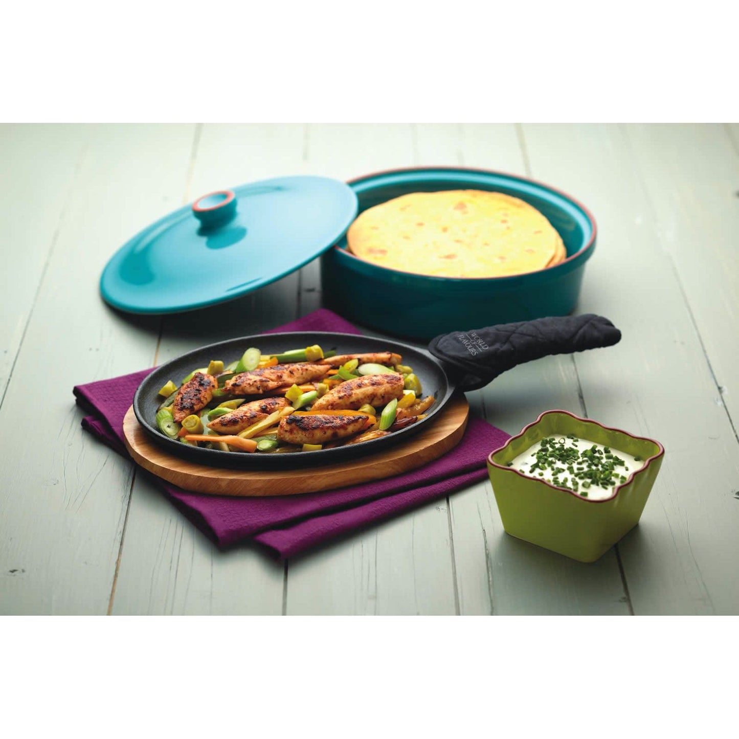 Cast Iron Fajita Sizzler