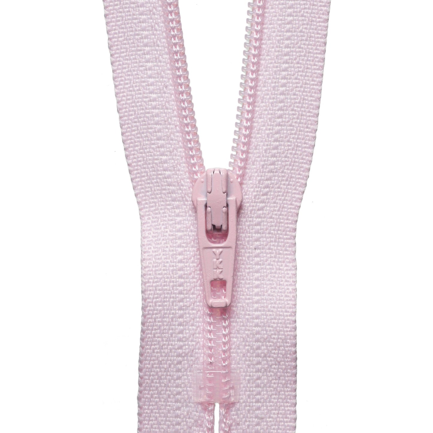 Nylon Dress and Skirt Zip: 20cm: Light Pink