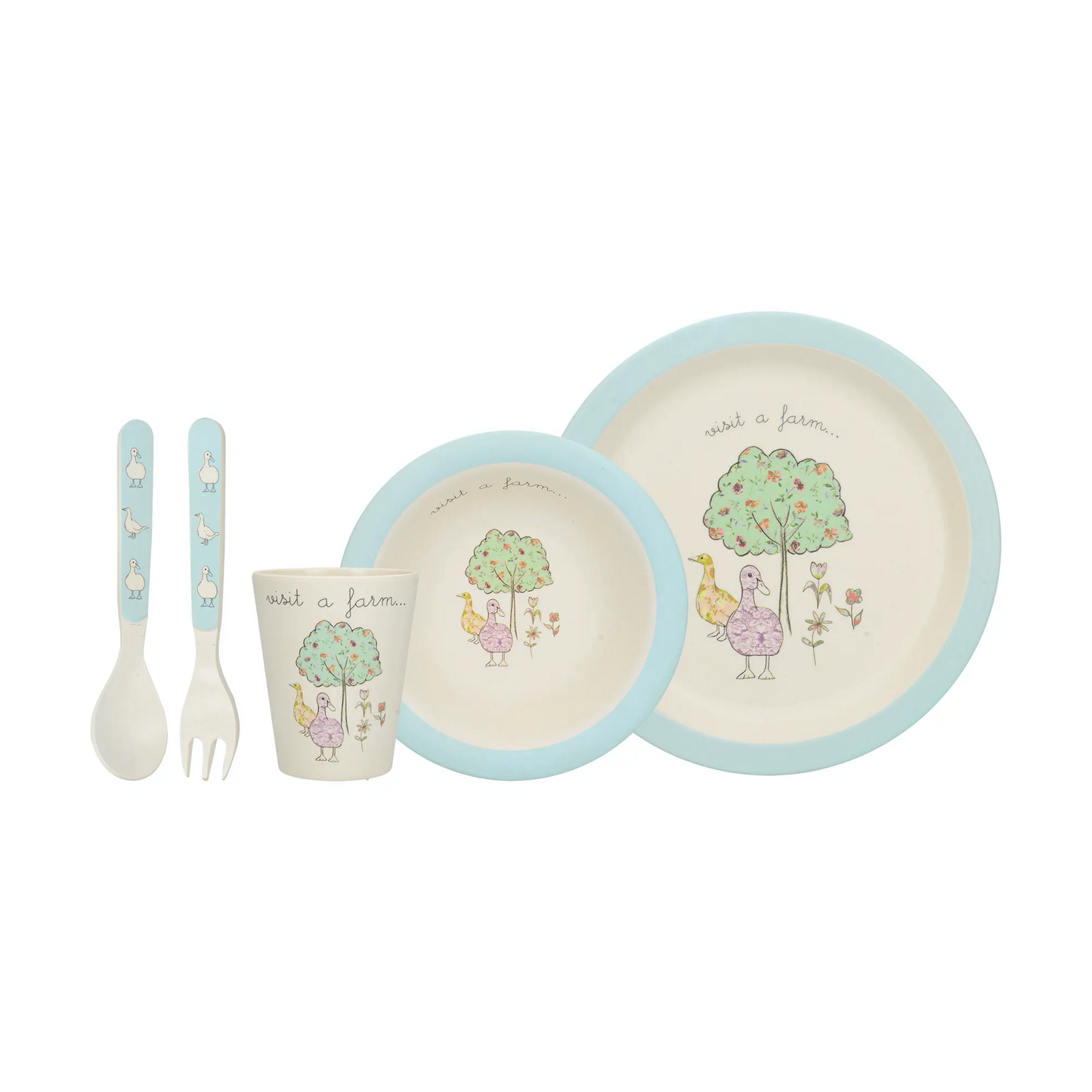Creative Tops On The Farm 5 Piece Duck Set