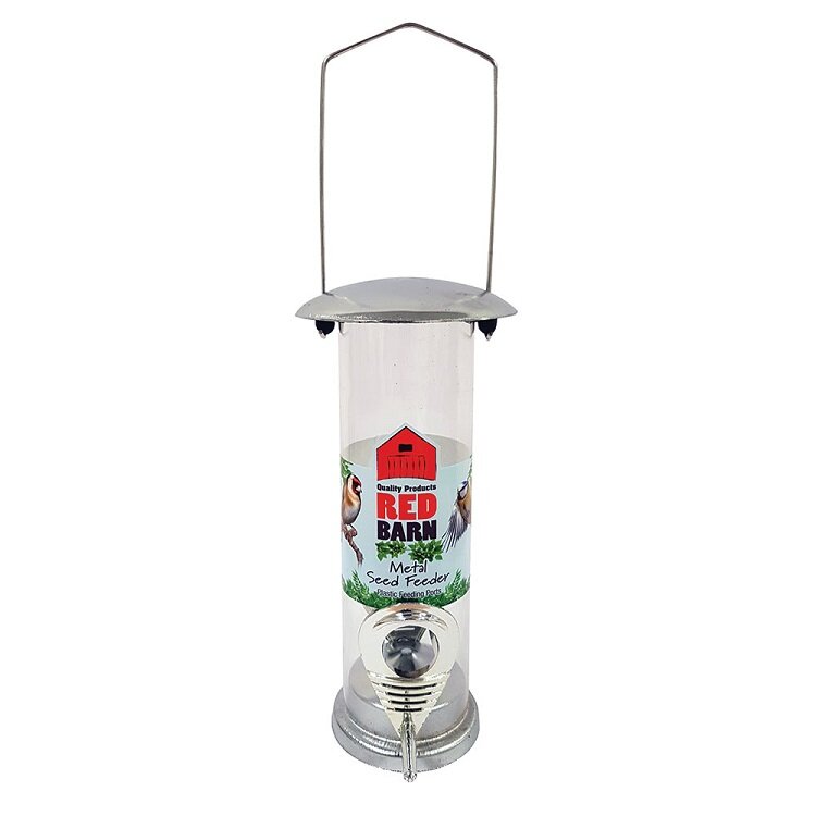 Metal Bird Seed Feeder