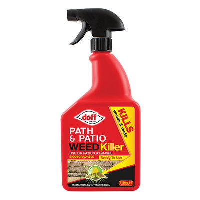Doff Path & Patio Weedkiller Spray 1 litre