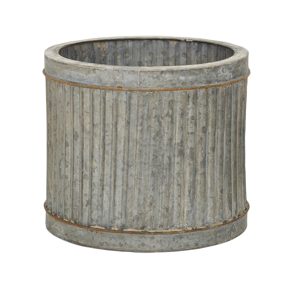 Chamberlin Metal Ribbed Cylinder