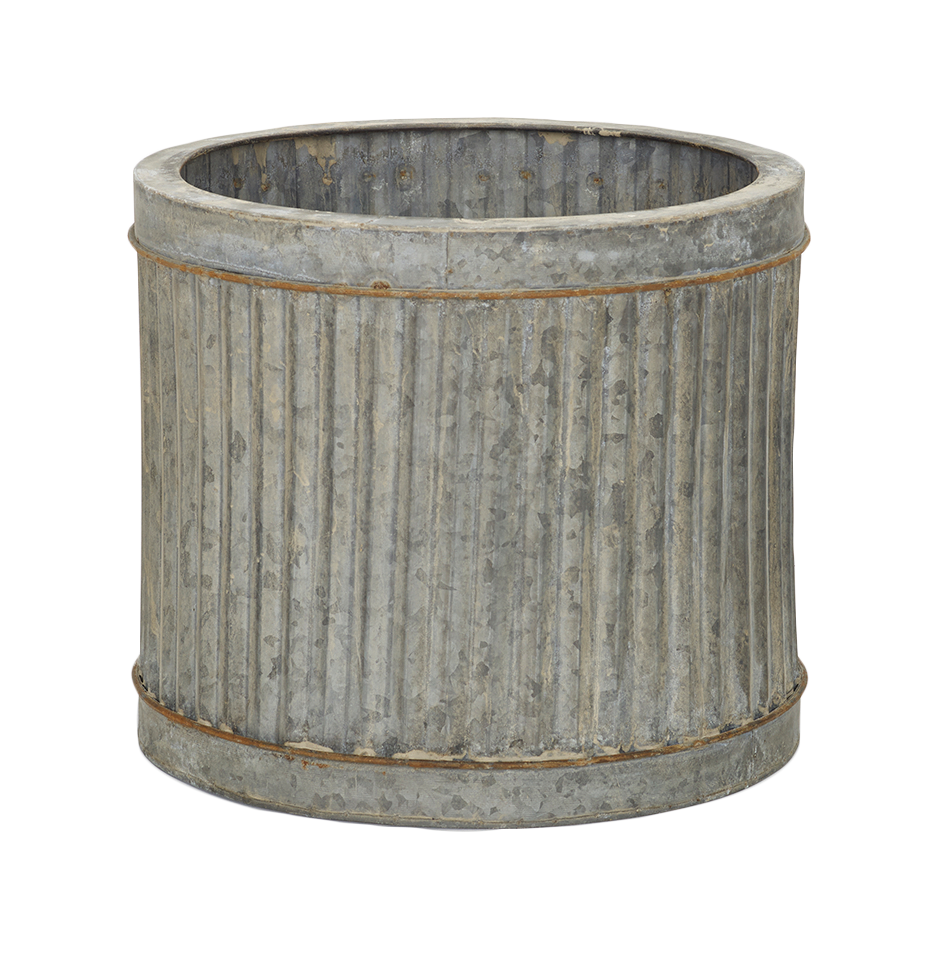 Chamberlin Metal Ribbed Cylinder