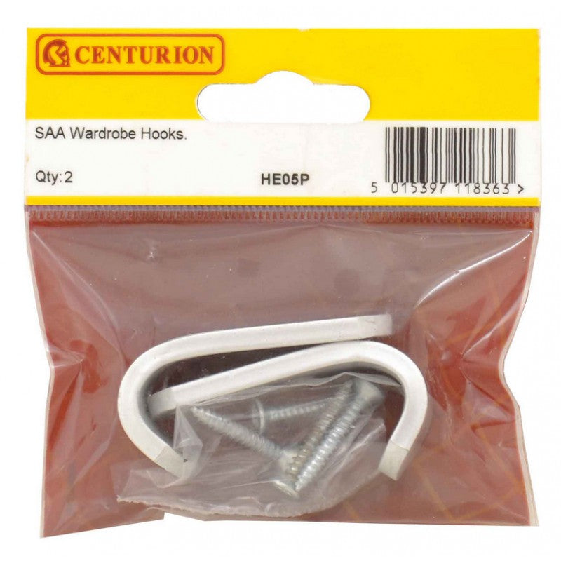Wardrobe Hooks Pk2