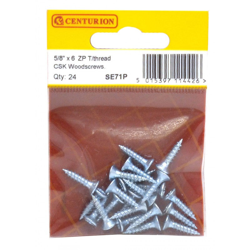 Woodscrews 5/8”