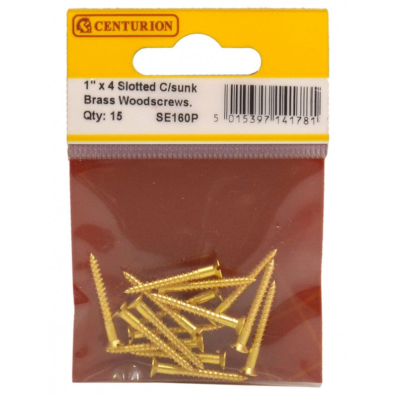 Woodscrews 1” x 4