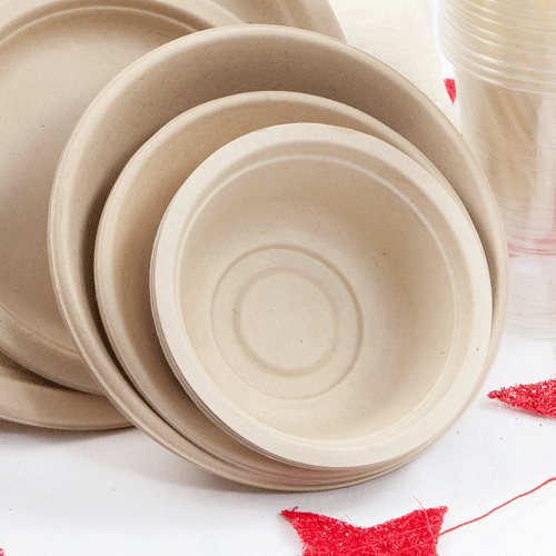 Wheat Fibre Bowls 350ml/12oz 10pk