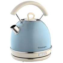 Vintage Dome Kettle 1.7L Blue
