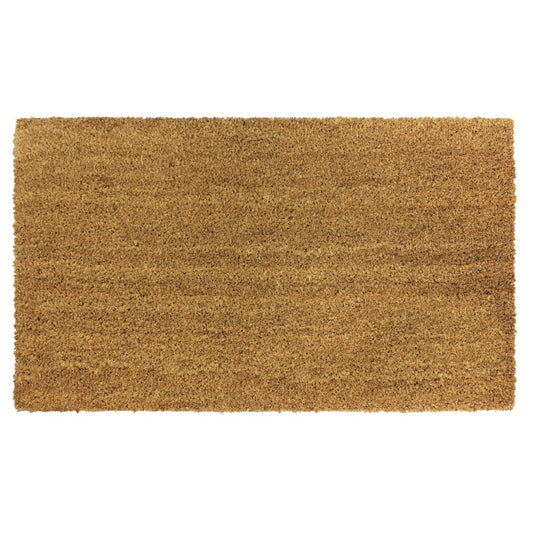Manor Plain Latex Coir Doormat - Natural