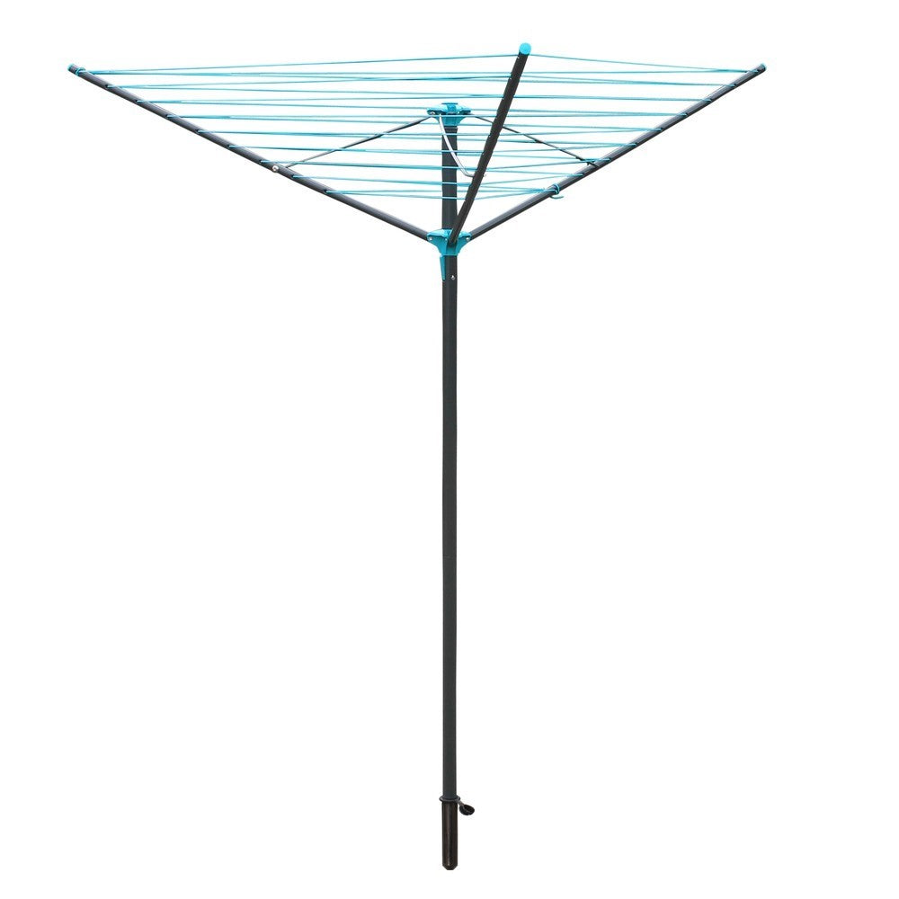 45M 3 Arm Rotary Airer – Slate Grey