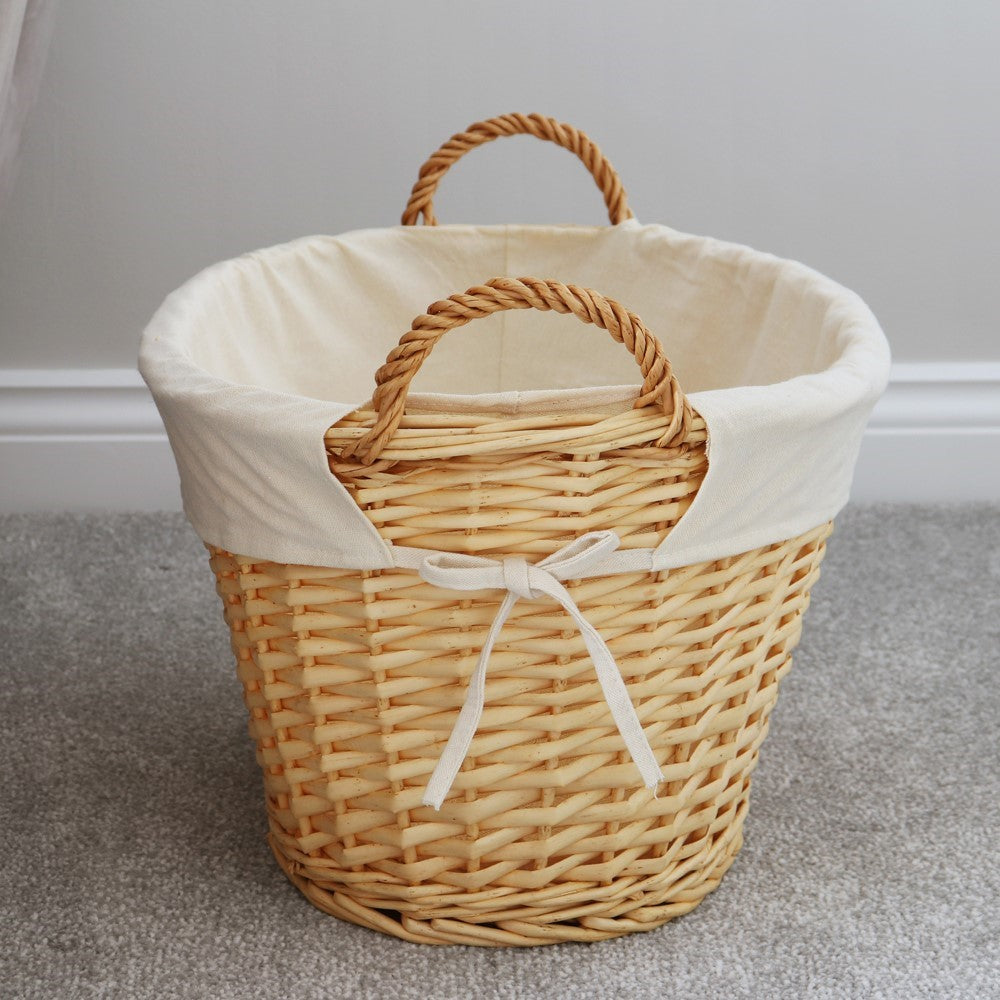 Acacia Oval Willow Storage Basket