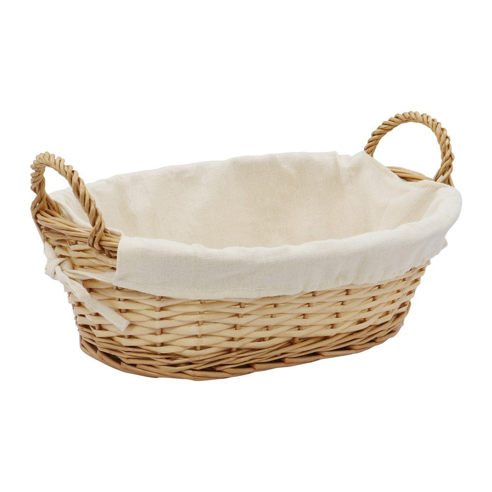 Acacia Oval Willow Storage Basket