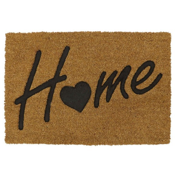 Embossed Rubber Coir - Home 40x60cm approx.