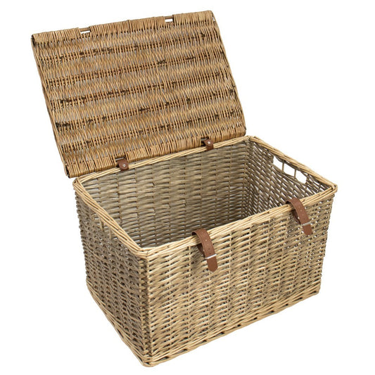 X-Large Wicker Storage Hamper - Natural Willow