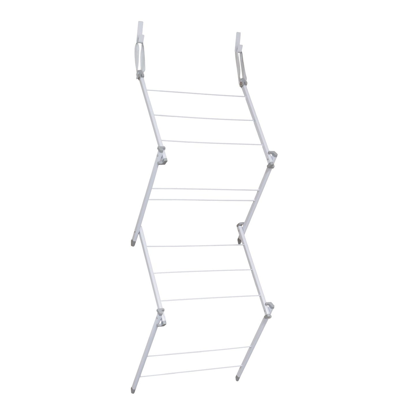Over Door Concertina Drying Airer - 4.5M, White