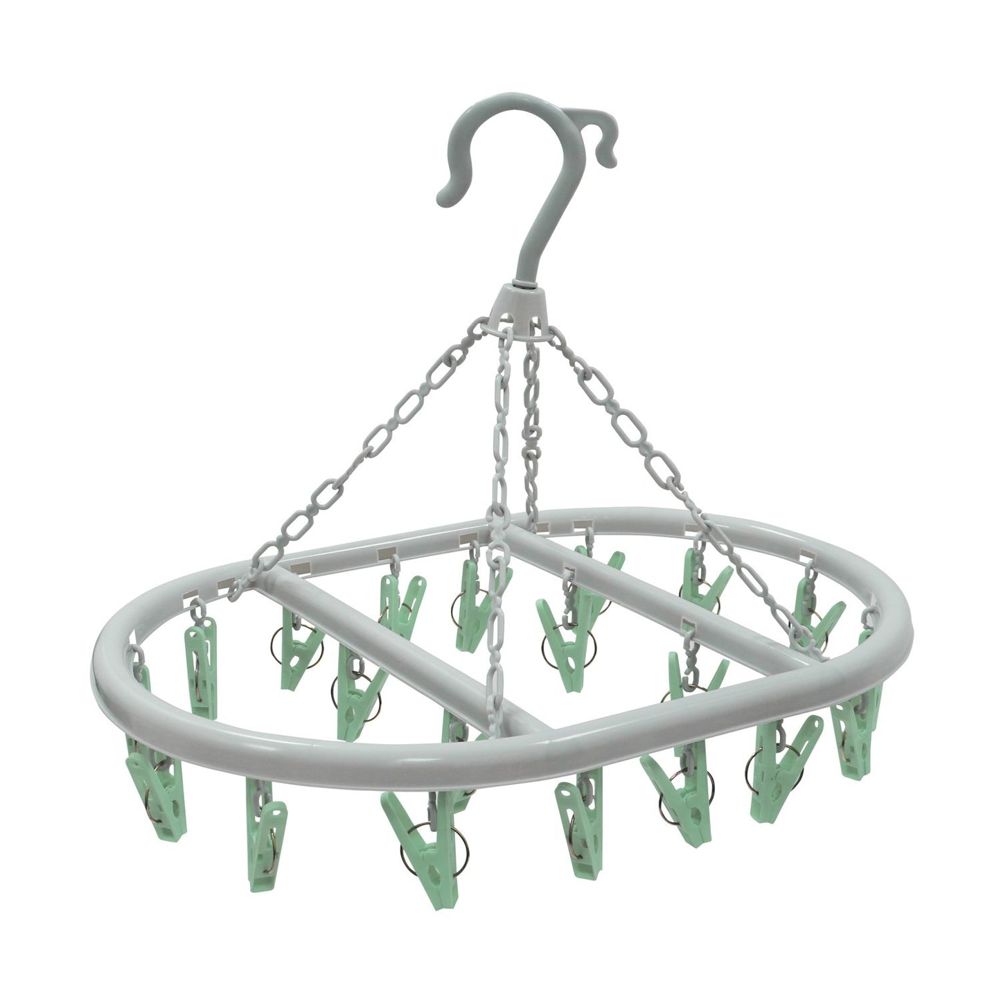 Oval Sock Dryer Including 20 Pegs