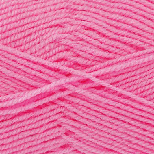 Knitting Yarn: Big Value Baby DK: Bright Pink: 100g