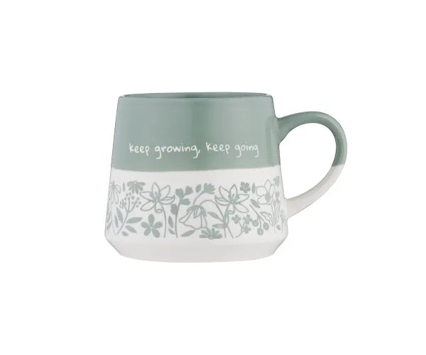 Keep Growing Keep Going Mug 450ml