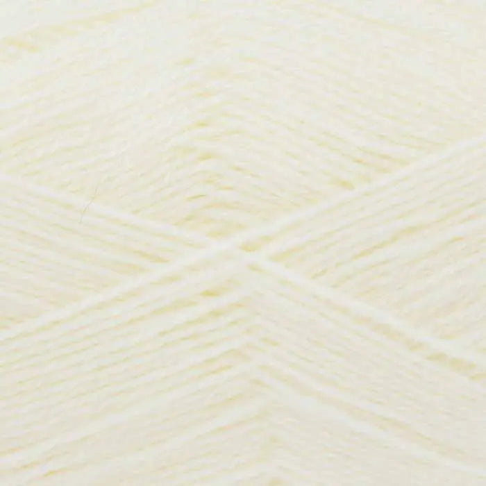 Knitting Yarn: Big Value Baby 4Ply: Cream: 100g