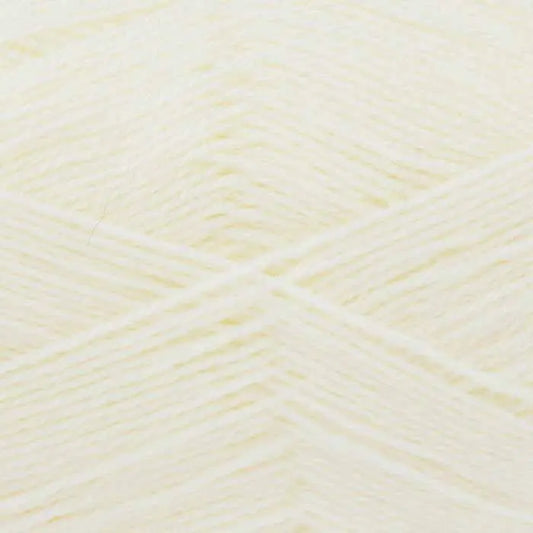 Knitting Yarn: Big Value Baby 4Ply: Cream: 100g
