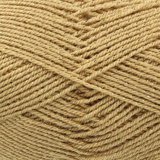 Knitting Yarn: Glitz DK: Caramel: 100g