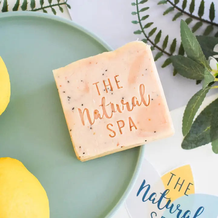 Lemon Sorbet Cold Process Soap 100g