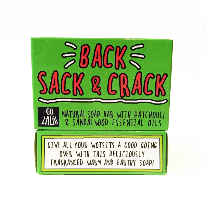 Back, Sack & Crack Soap Sandalwood & Patchouli