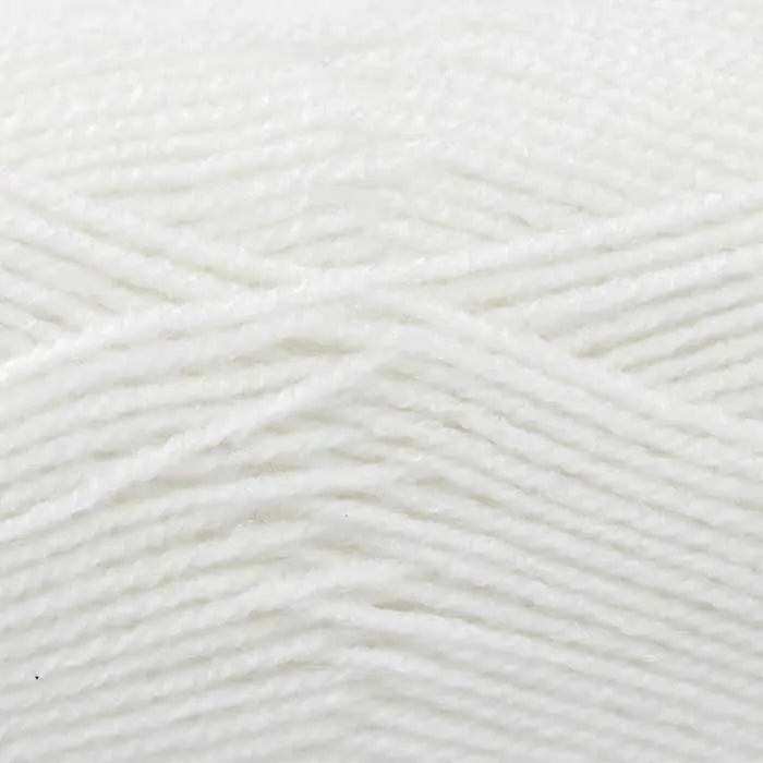 Knitting Yarn: Pricewise DK: White: 100g