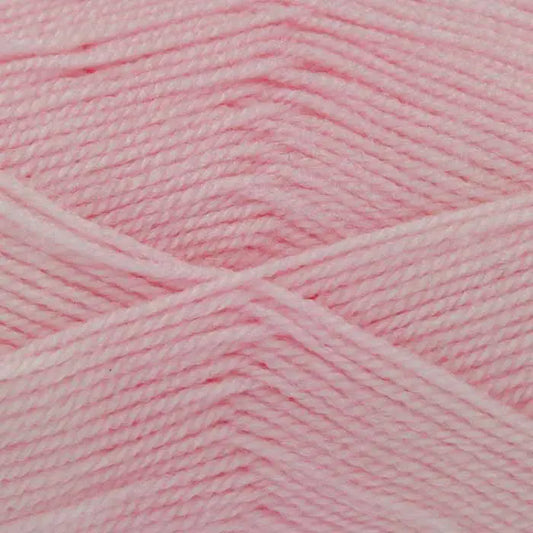 Knitting Yarn: Pricewise DK: Baby Pink: 100g