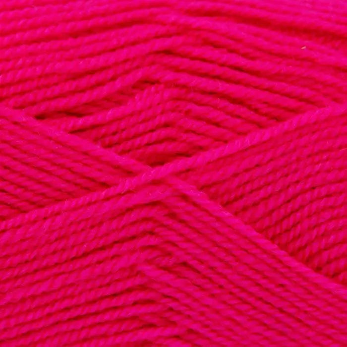 Knitting Yarn: Pricewise DK: Neon Pink: 100g