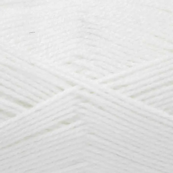 Knitting Yarn: Comfort Baby Dk: White: 100g