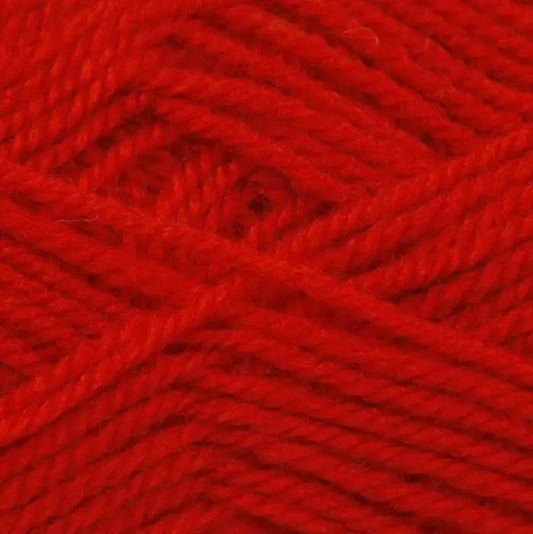 Knitting Yarn: Big Value Super Chunky: Red: 100g