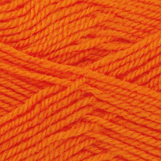 Knitting Yarn: Big Value Super Chunky: Orange: 100g