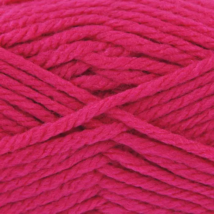 Knitting Yarn: Big Value Super Chunky: Fuschia: 100g
