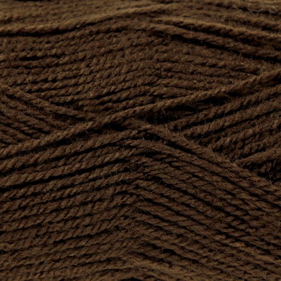 Knitting Yarn: Big Value Super Chunky: Chocolate: 100g