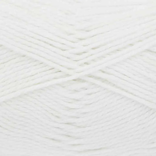 Knitting Yarn: Cottonsoft DK: White: 100g