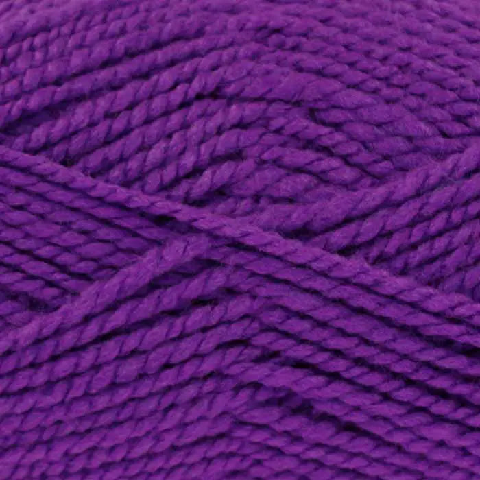 Knitting Yarn: Big Value Chunky: Purple: 100g