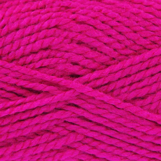 Knitting Yarn: Big Value Chunky: Bright Pink: 100g