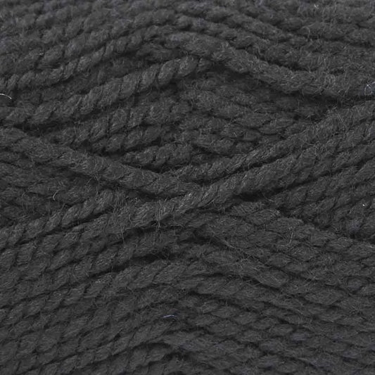Knitting Yarn: Big Value Chunky: Black: 100g