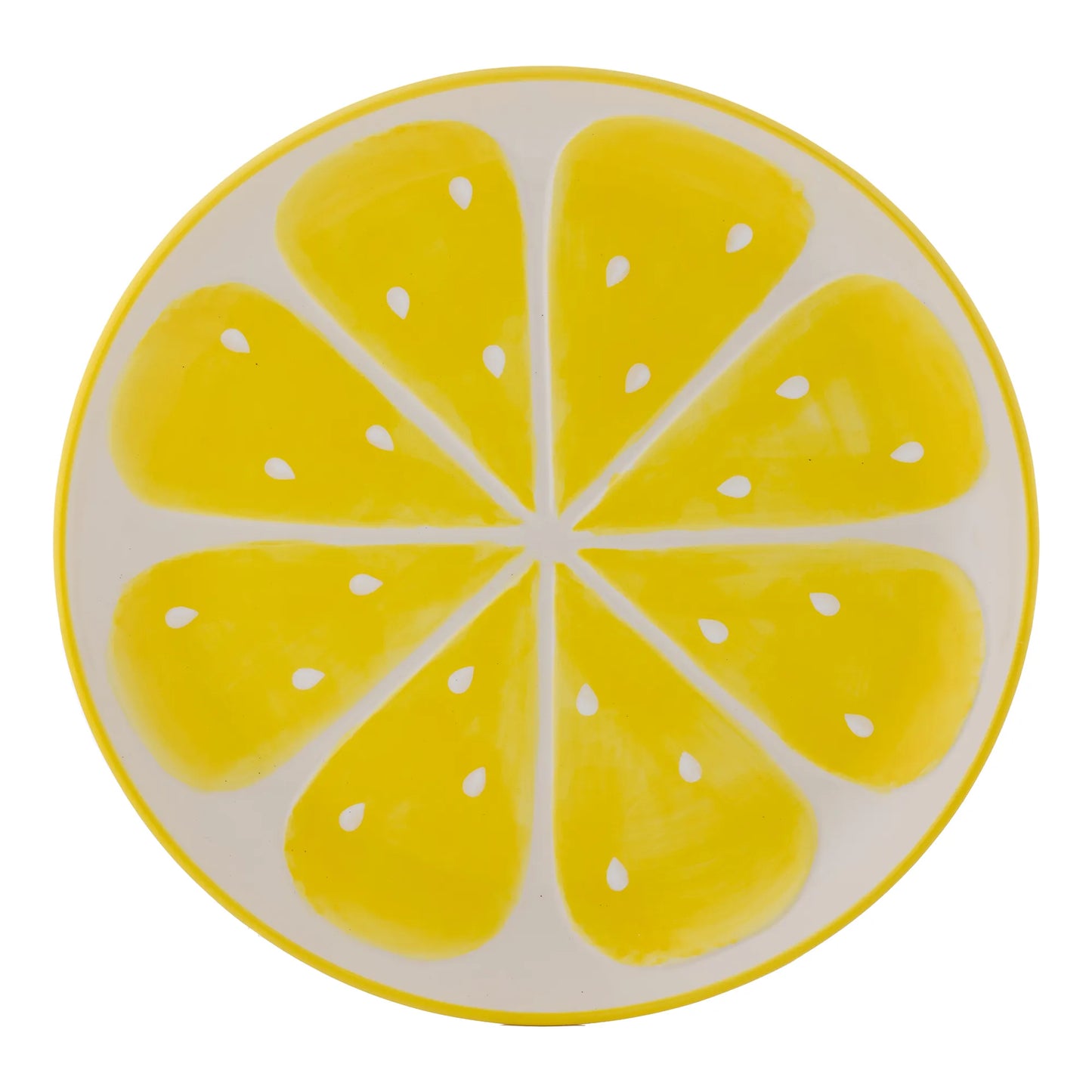 World Foods 28cm Lemon Round Platter