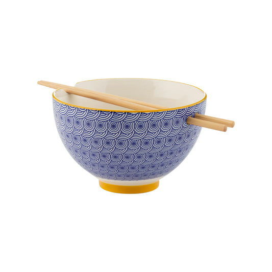 World Foods 16cm Noodle Bowl With Chopsticks