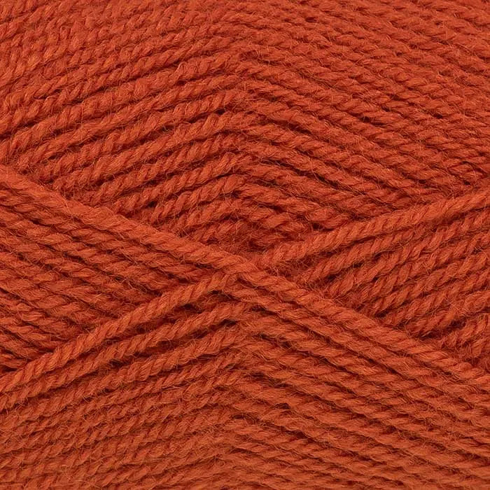 Knitting Yarn: Big Value 50g: Rust: 50g