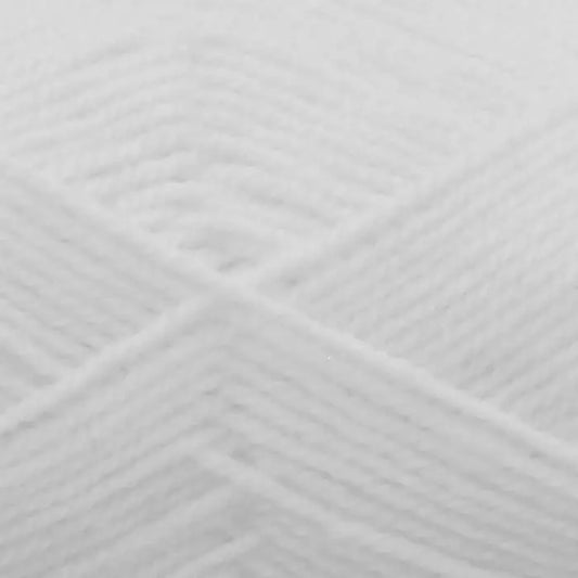 Knitting Yarn: Big Value 50g: White: 50g