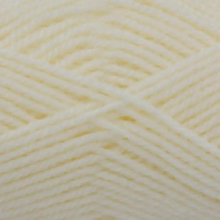 Knitting Yarn: Big Value 50g: Cream: 50g