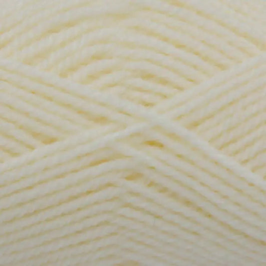 Knitting Yarn: Big Value 50g: Cream: 50g