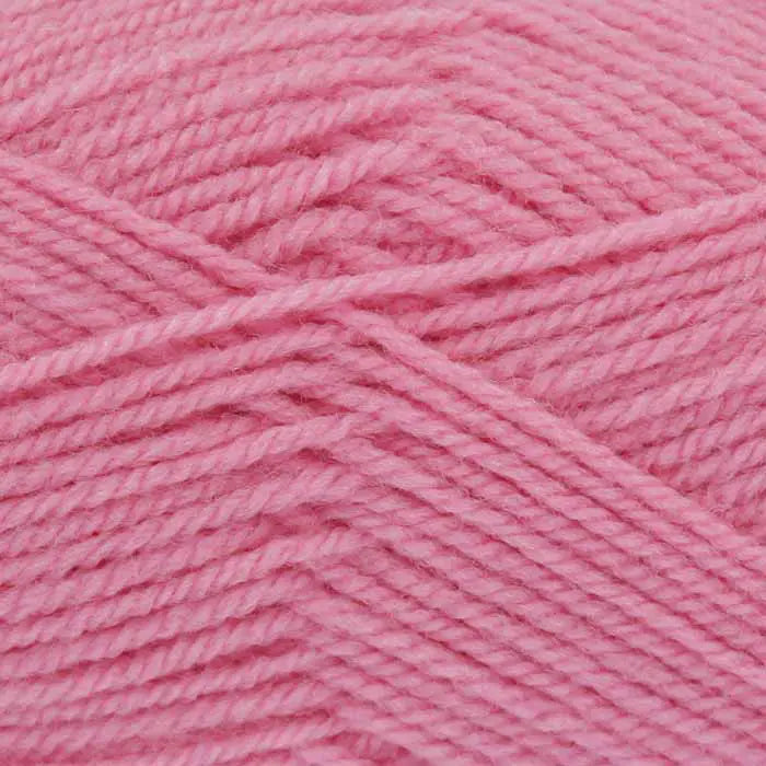 Knitting Yarn: Big Value 50g: Pink: 50g