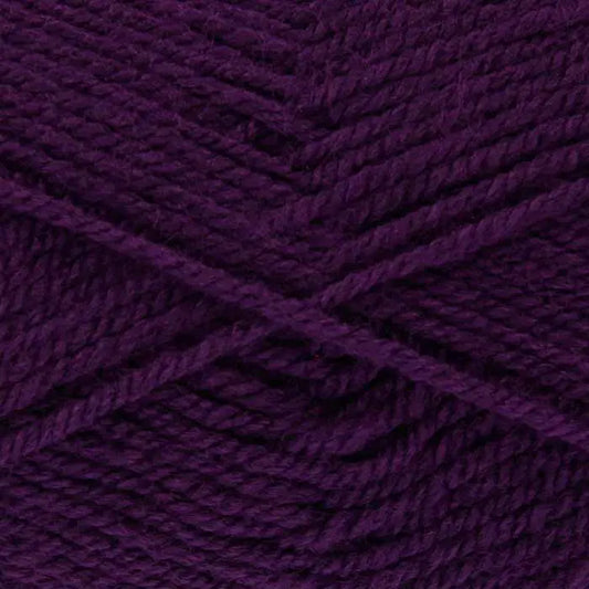 Knitting Yarn: Big Value 50g: Plum: 50g