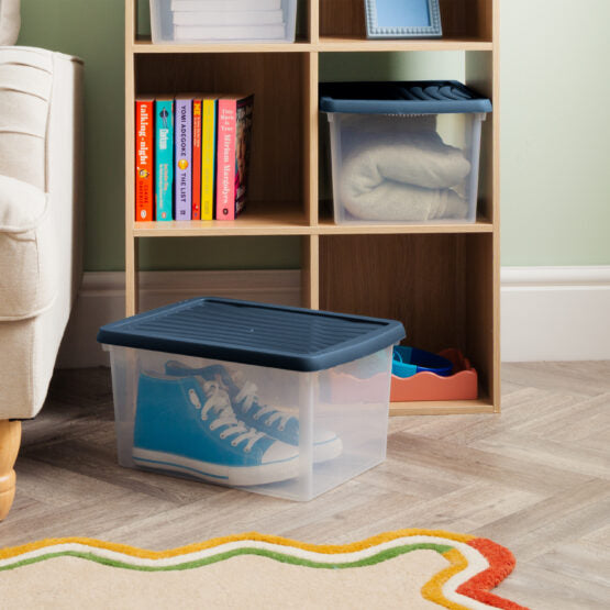 Set2 Wham® Box 6.03 16L Box&Lid Clr/Navy