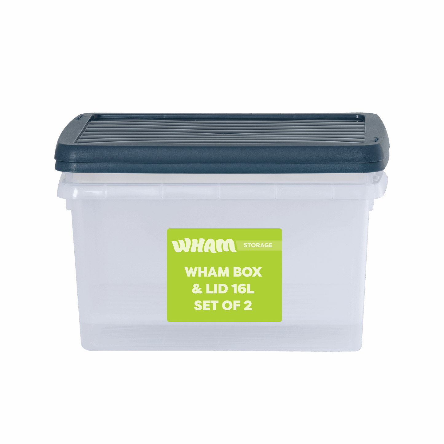 Set2 Wham® Box 6.03 16L Box&Lid Clr/Navy
