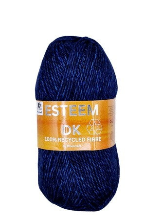 Knitting Yarn: Esteem DK: Midnight Twist: 100g